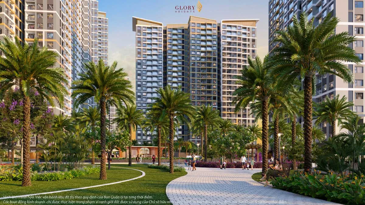 Glory Heights Khu cong vien Glory Heights - Glory Heights