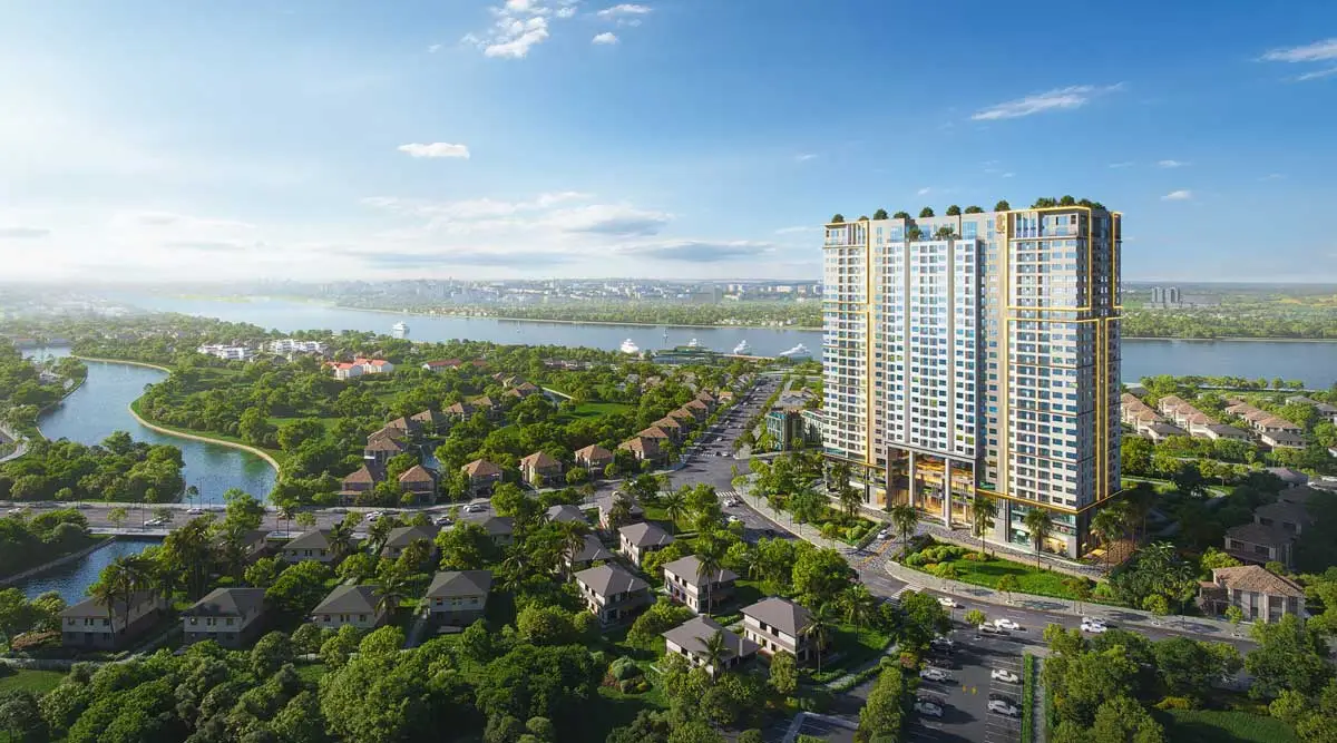C RIVER VIEW BÌNH DƯƠNG 2 Phối cảnh Dự án Căn hộ C River View Bình Dương