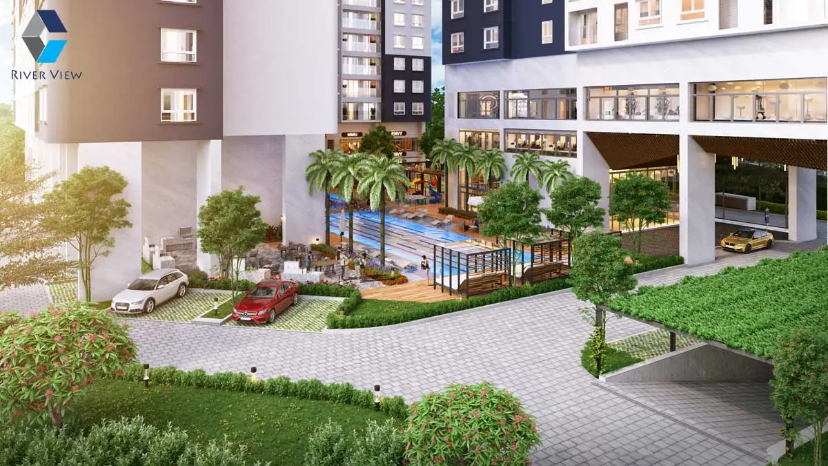 C RIVER VIEW BÌNH DƯƠNG 11 Tiện ích khu vực Hồ bơi Dự án Căn hộ C-River View Bình Dương