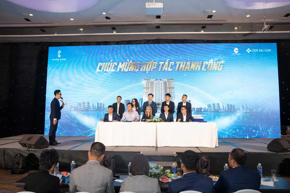 C RIVER VIEW BÌNH DƯƠNG 4 Lễ ký kết đơn vị phân phối chiến lược Dự án C River View