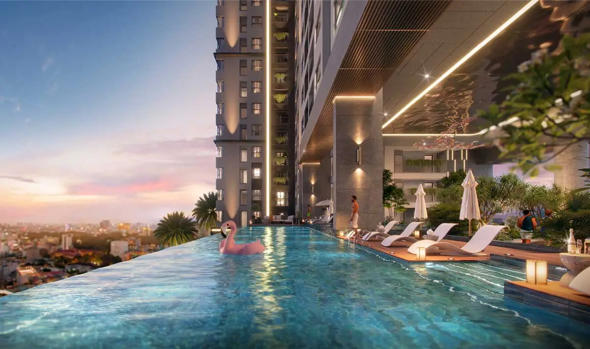 C RIVER VIEW BÌNH DƯƠNG 13 Hồ bơi Dự án Căn hộ C-River-View Bình Dương