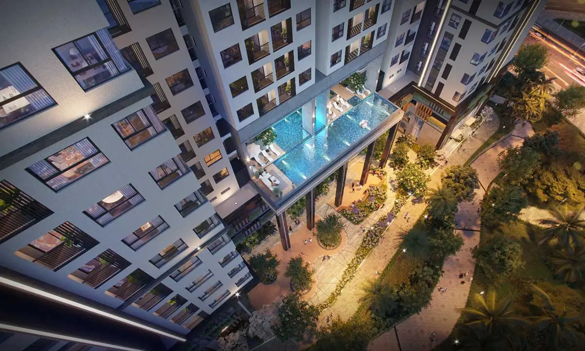 C RIVER VIEW BÌNH DƯƠNG 12 Hồ bơi Dự án Căn hộ C-River-View Bình Dương