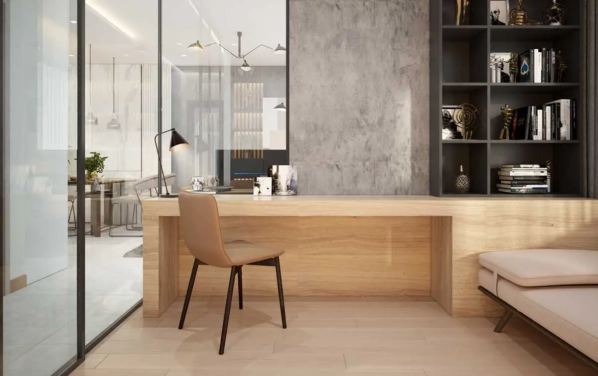 C RIVER VIEW BÌNH DƯƠNG Ban lam viec Can ho C River View Binh Duong - C RIVER VIEW BÌNH DƯƠNG