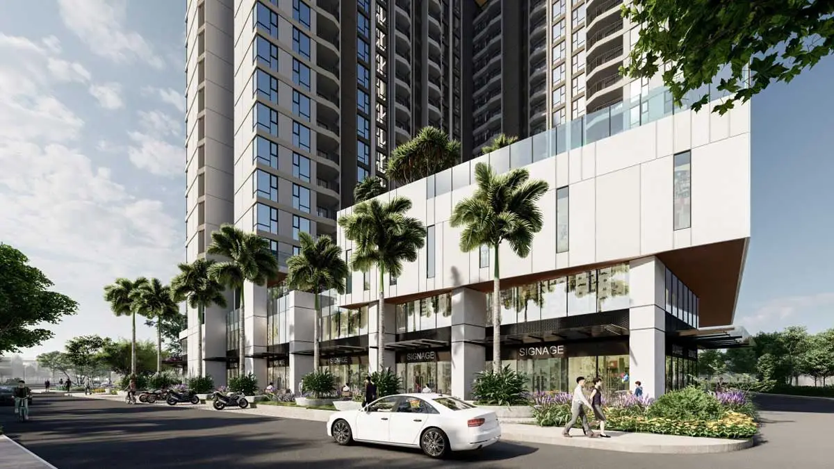 The Emerald 68 7 Trung tâm thương mại Dự án Căn hộ Emerald 68 Thuận An Bình Dương