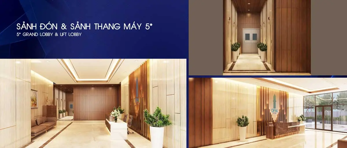 OPAL SKYLINE BÌNH DƯƠNG 16 Sảnh đón 5sao tại Opal Skyline