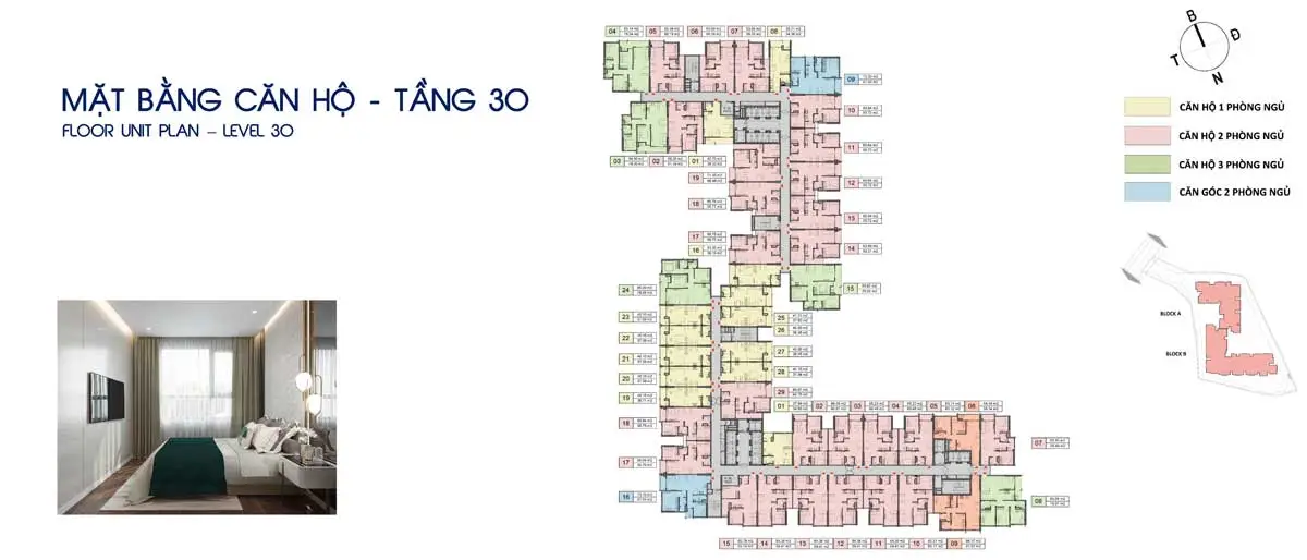 OPAL SKYLINE BÌNH DƯƠNG 24 Mặt bằng tầng 30 Opal Skyline Nguyễn Văn Tiết