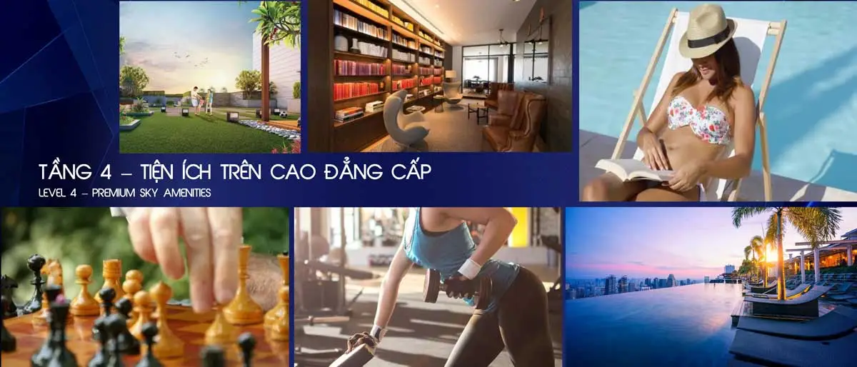 OPAL SKYLINE BÌNH DƯƠNG 12 Tiện ích tầng 4 tại Dự án Căn hộ Opal Skyline Lái Thiêu Bình Dương