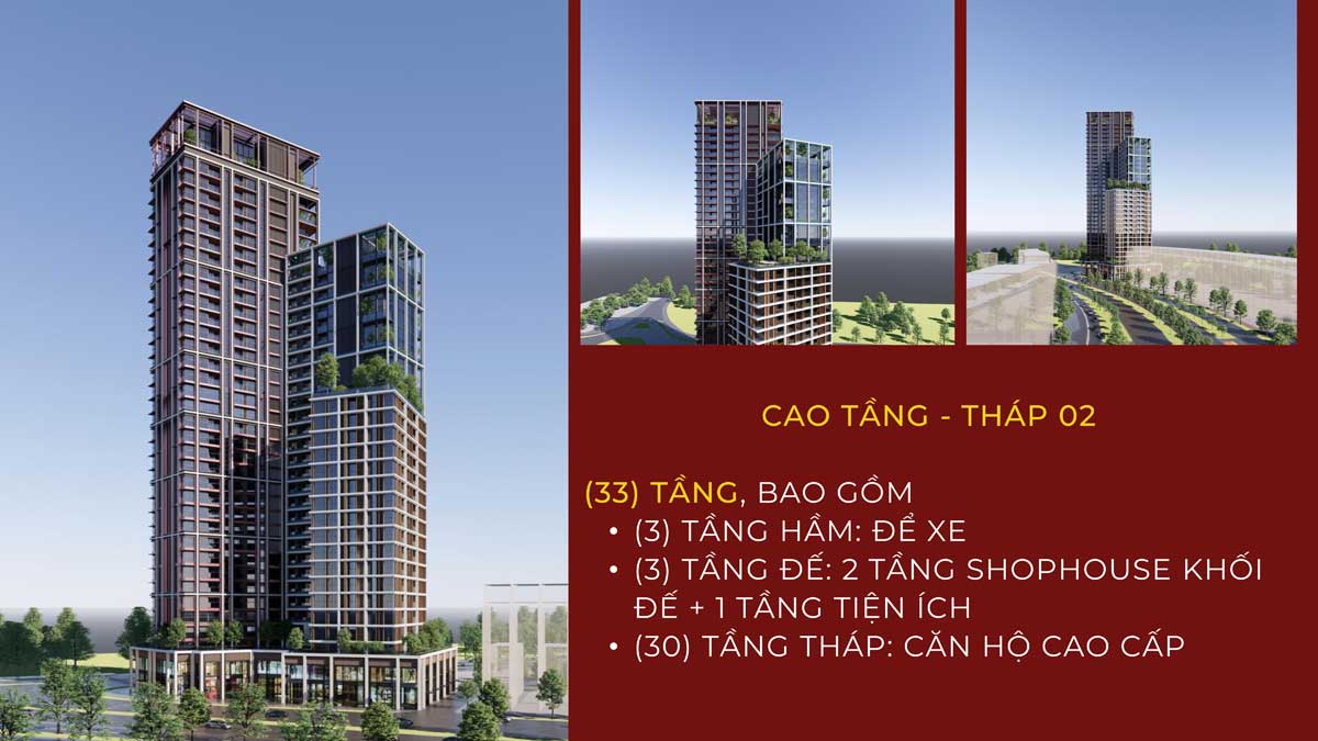 Tháp 2 Dự án Sun Cosmo Residence Đà Nẵng