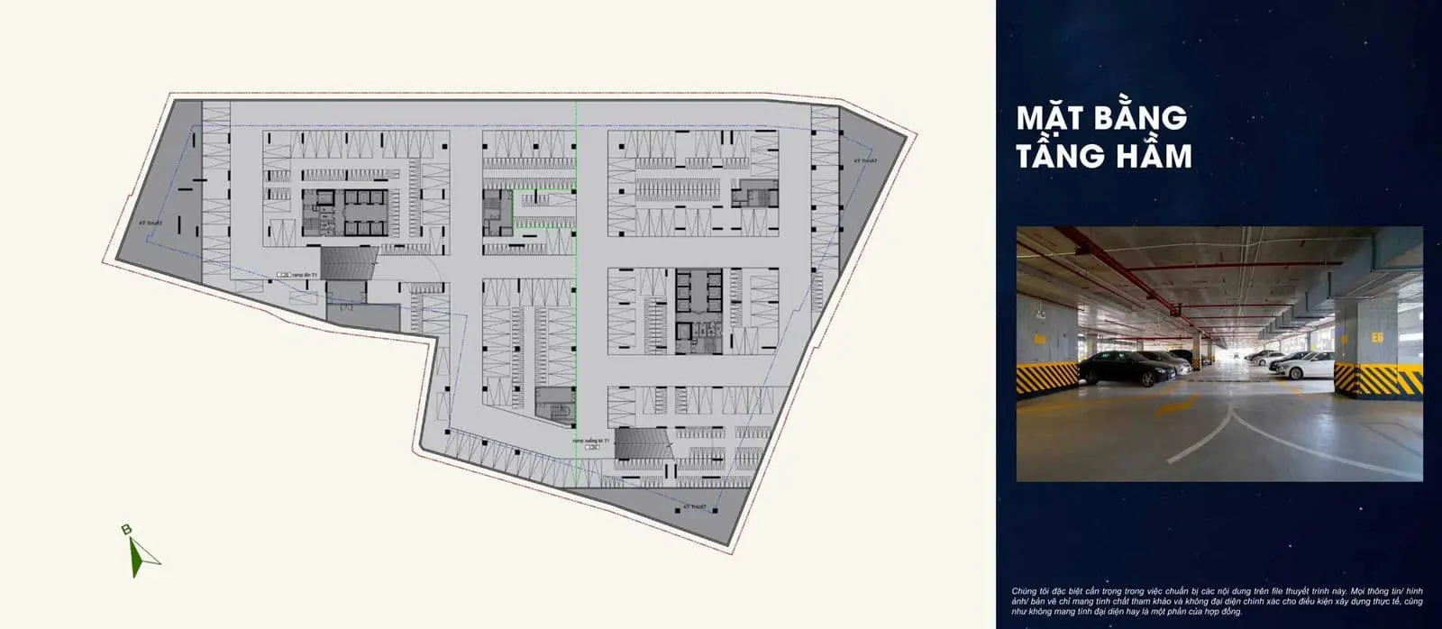 Moonlight Avenue 12 Mặt bằng Tầng hầm Dự án Căn hộ Moonlight Avenue Thủ Đức