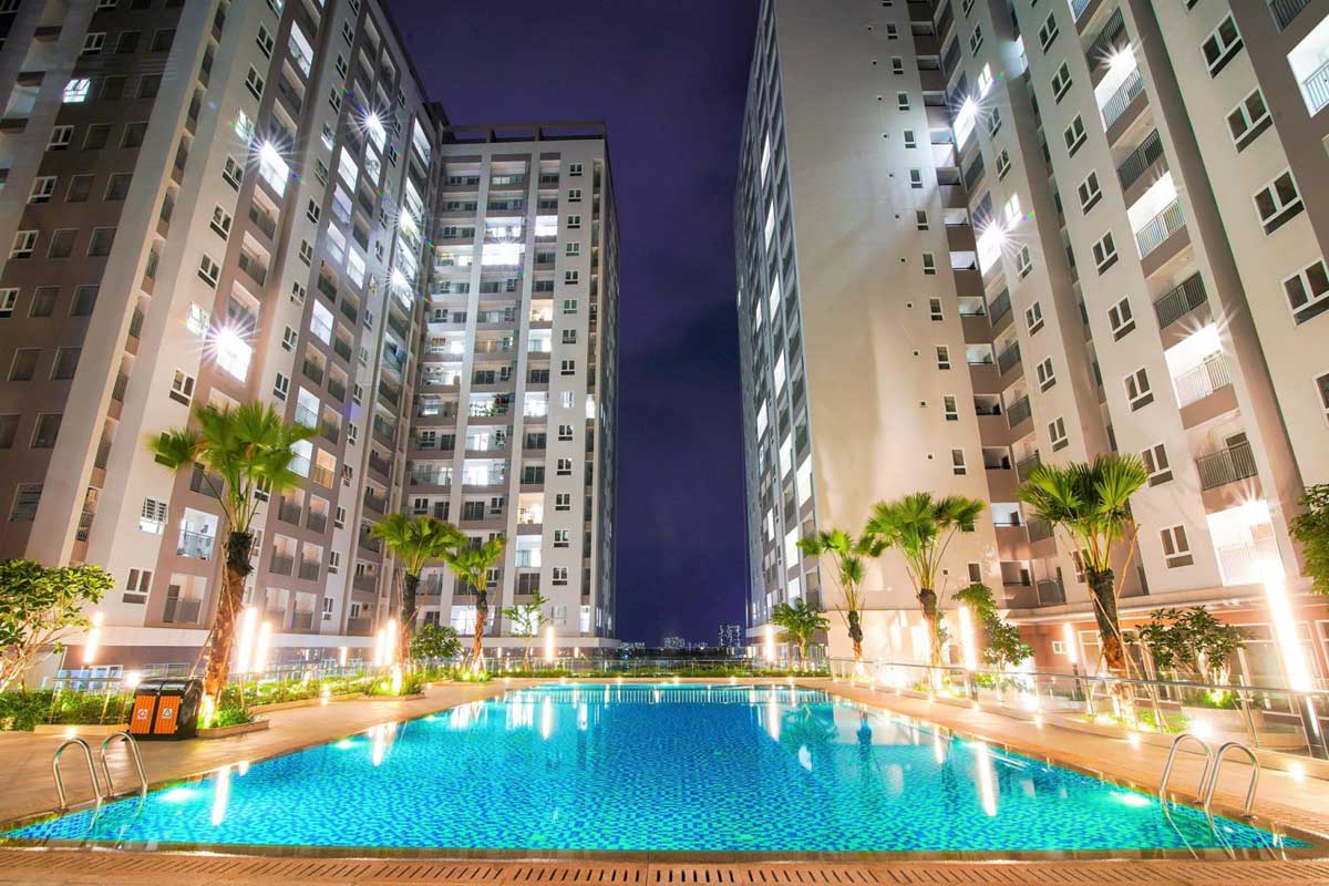 Hồ bơi Dự án Căn hộ Căn hộ Moonlight Avenue Thủ Đức