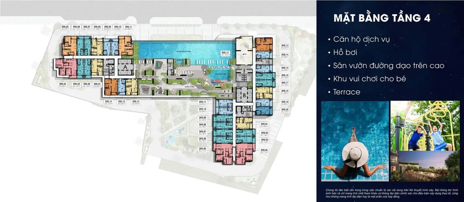 Moonlight Avenue 16 Mặt bằng Tầng 4 Dự án Căn hộ Moonlight Avenue Thủ Đức