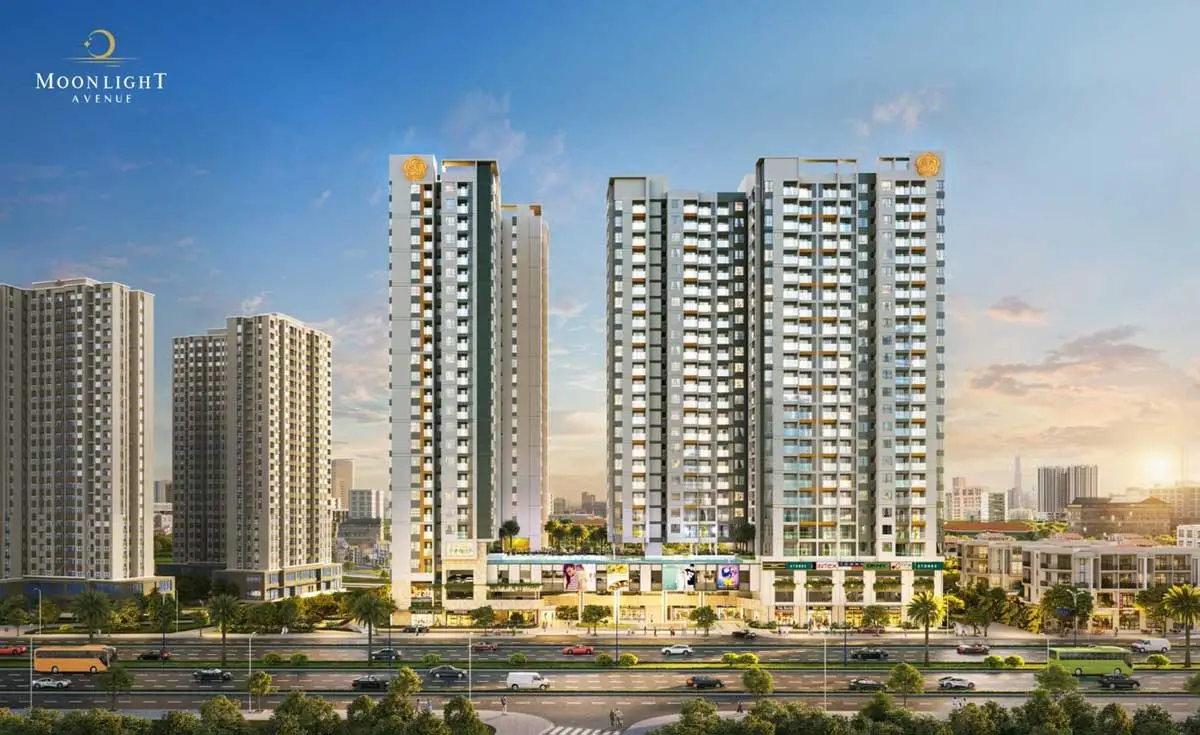 Moonlight Avenue 5 Tiện ích Trung tâm thương mại Căn hộ 2PN Moonlight Avenue Thủ Đức