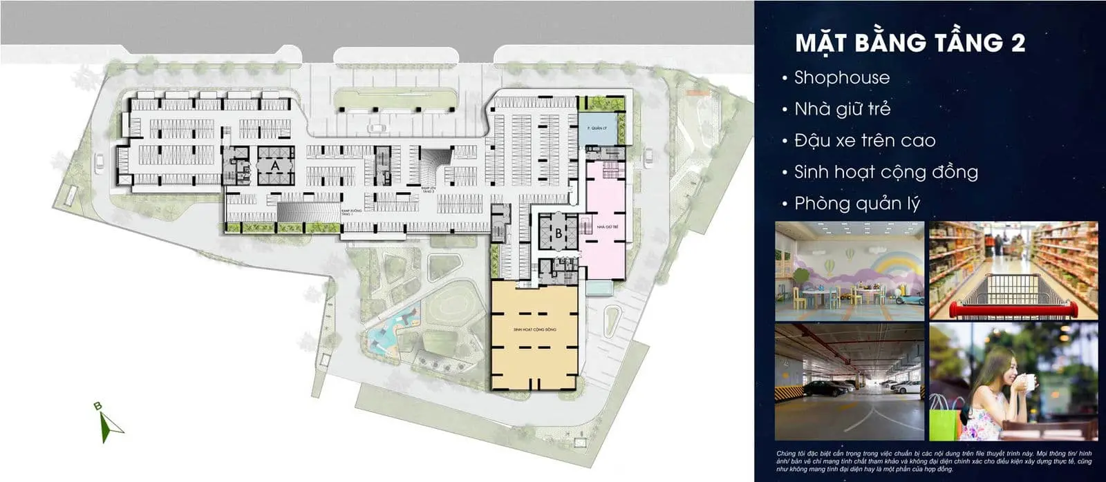 Moonlight Avenue 14 Mặt bằng Tầng 2 Dự án Căn hộ Moonlight Avenue Thủ Đức