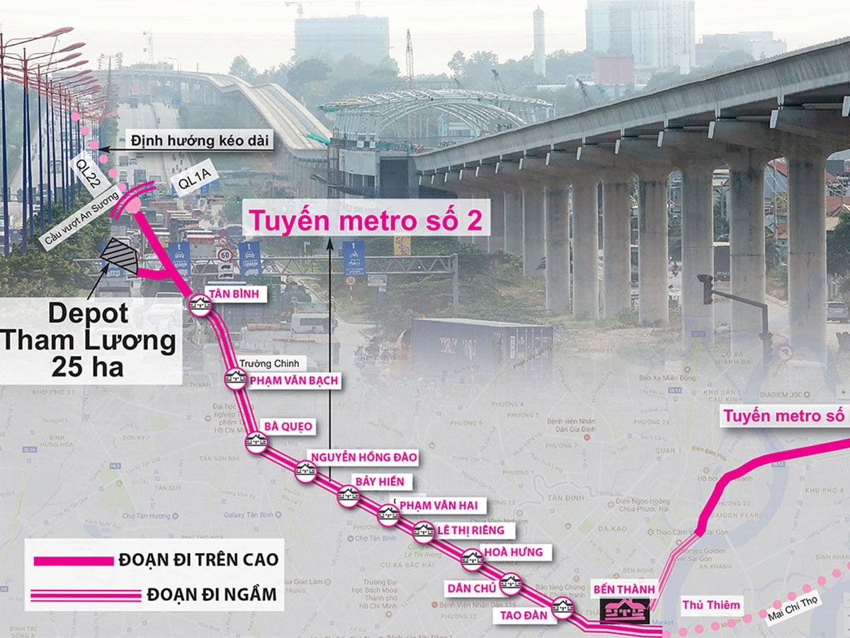 so do dinh tuyen metro so 2 ben thanh tham luong - Moscow Tower