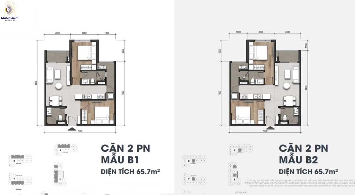 Thiết kế Căn hộ 2PN Chung cư Avatar Thủ Đức