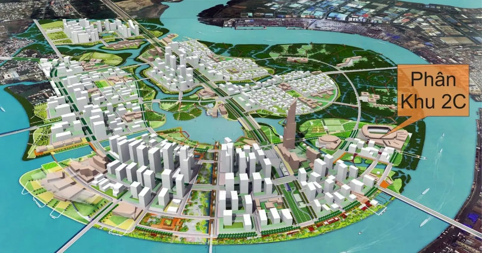 Vinhomes Lotus Migga Thủ Thiêm 2 Vị trí Dự án Vinhomes Lotus Migga Thủ Thiêm