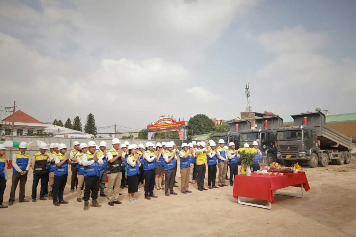 Bcons Lê Trọng Tấn 2 Lễ động thổ Dự án Căn hộ Chung cư Bcons Lê Trọng Tấn Dĩ An