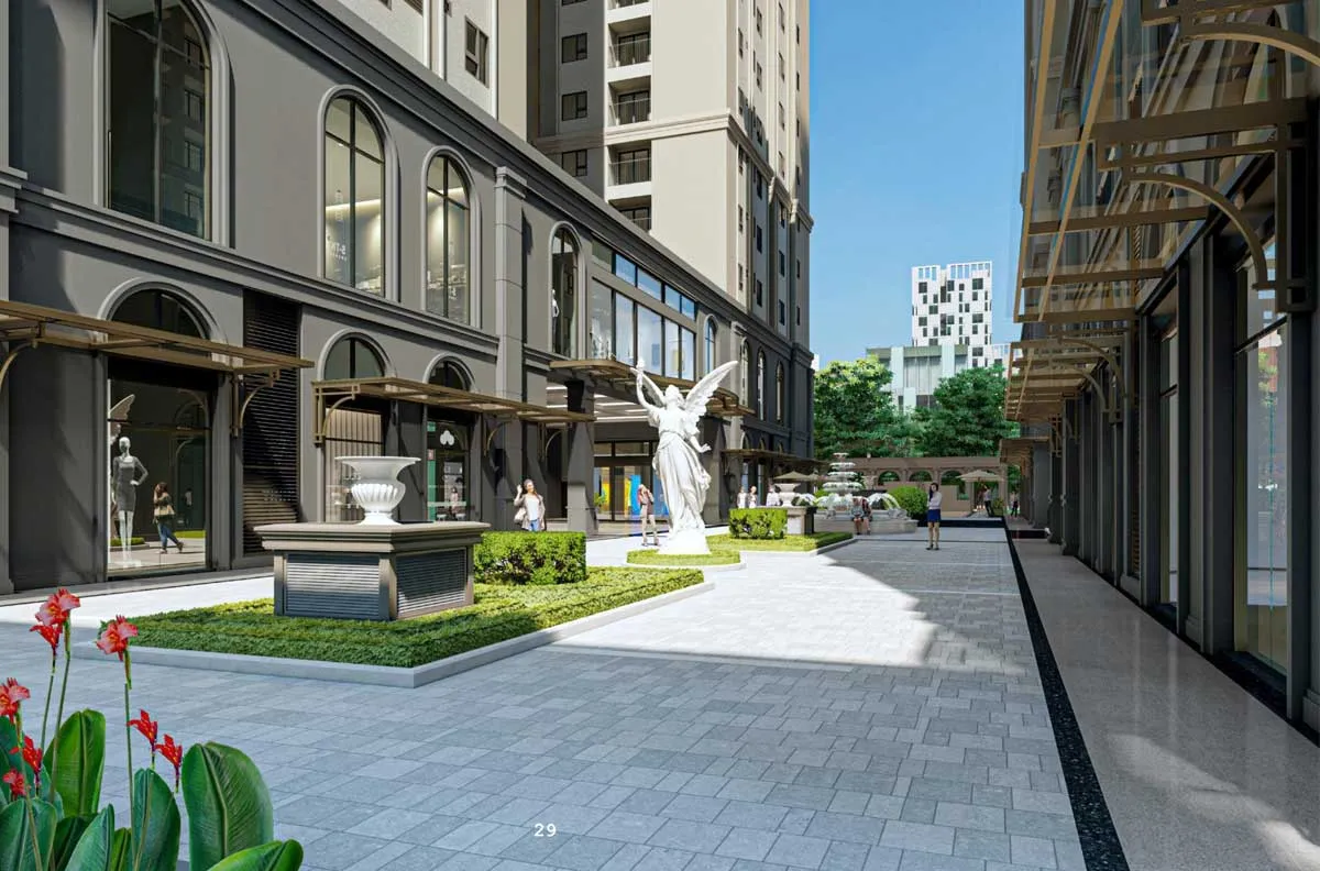 Tumys Phú Mỹ 10 Trung tâm thương mại Dự án Căn hộ Tumys Homes Phú Mỹ