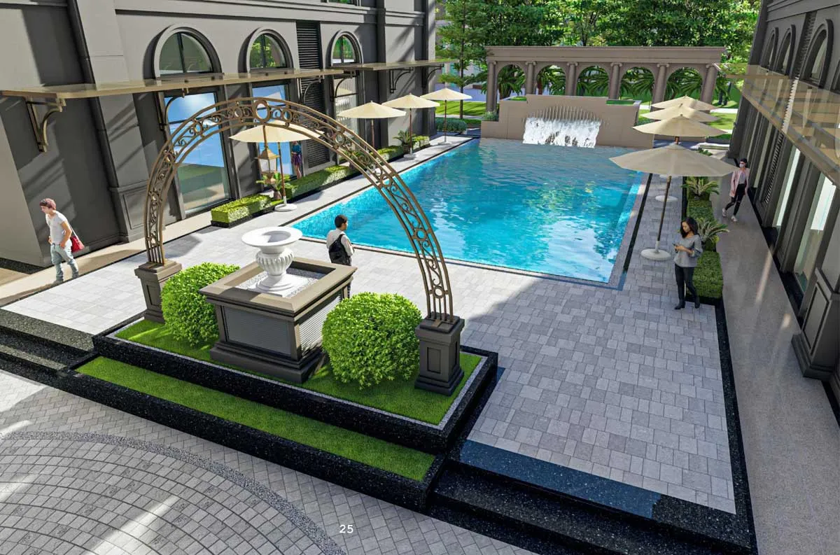 Tumys Phú Mỹ 8 Hồ bơi Dự án Căn hộ Tumys Homes Phú Mỹ