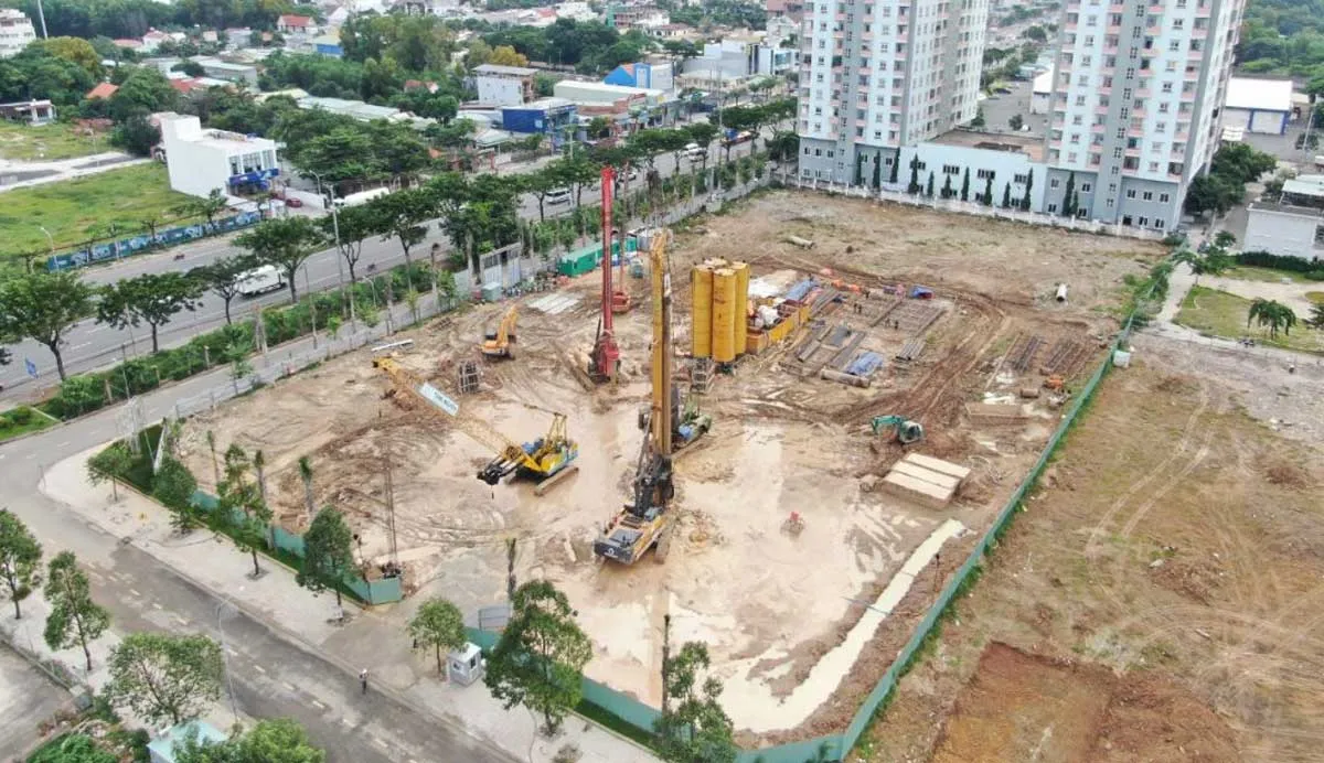 Tumys Phú Mỹ 28 Tiến độ thi công Dự án Căn hộ Tumys Homes Phú Mỹ