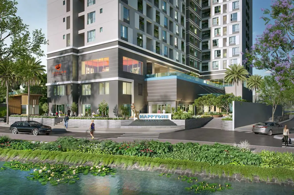 HAPPY ONE PREMIER QUẬN 12 3 Cổng Dự án Happy One Thạnh Lộc Quận 12