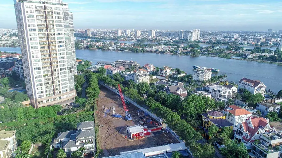 Thảo Điền Green Towers Quận 2 7 Vị trí lô đất Dự án Căn hộ Thảo Điền Green Towers Quận 2