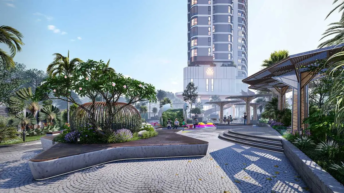 Thảo Điền Green Towers Quận 2 cong vien thao dien green - Thảo Điền Green Towers Quận 2