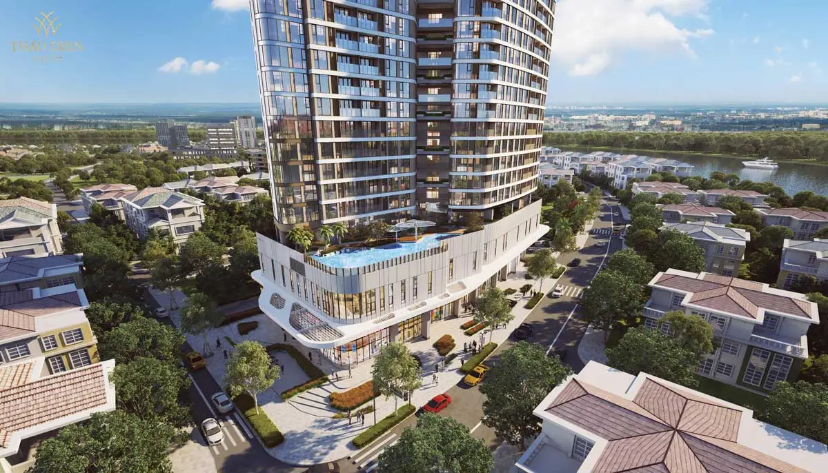 Thảo Điền Green Towers Quận 2 14 Hồ bơi tràn bờ Dự án Căn hộ Chung cư Thảo Điền Green Quận 2