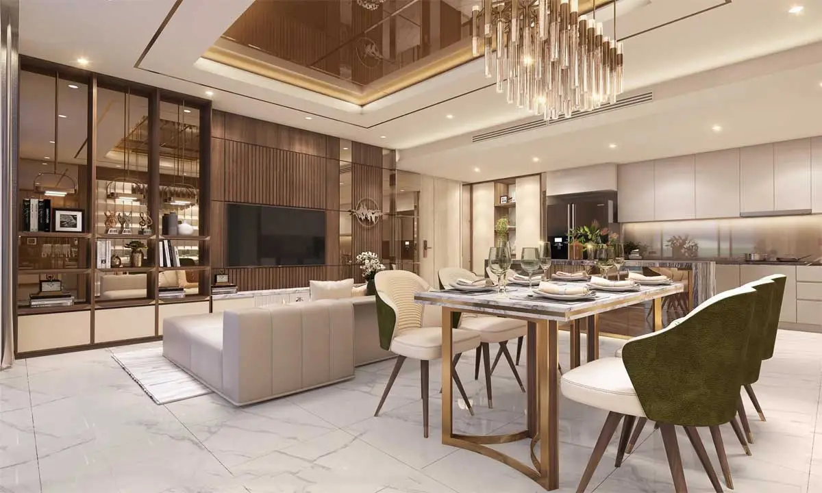 Thảo Điền Green Towers Quận 2 17 Bàn ăn Căn hộ Chung cư Thảo Điền Green Quận 2