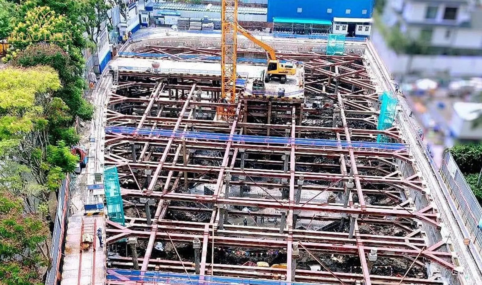 Thảo Điền Green Towers Quận 2 cap nhat tien do thi cong du an thao dien green towers - Thảo Điền Green Towers Quận 2