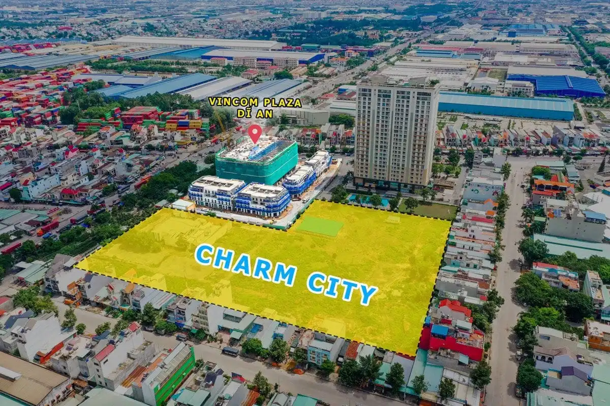 Charm Diamond City 5 Chuẩn bị khai trương Trung tâm thương mại Vincom đầu tiên tại Dĩ An - Bình Dương