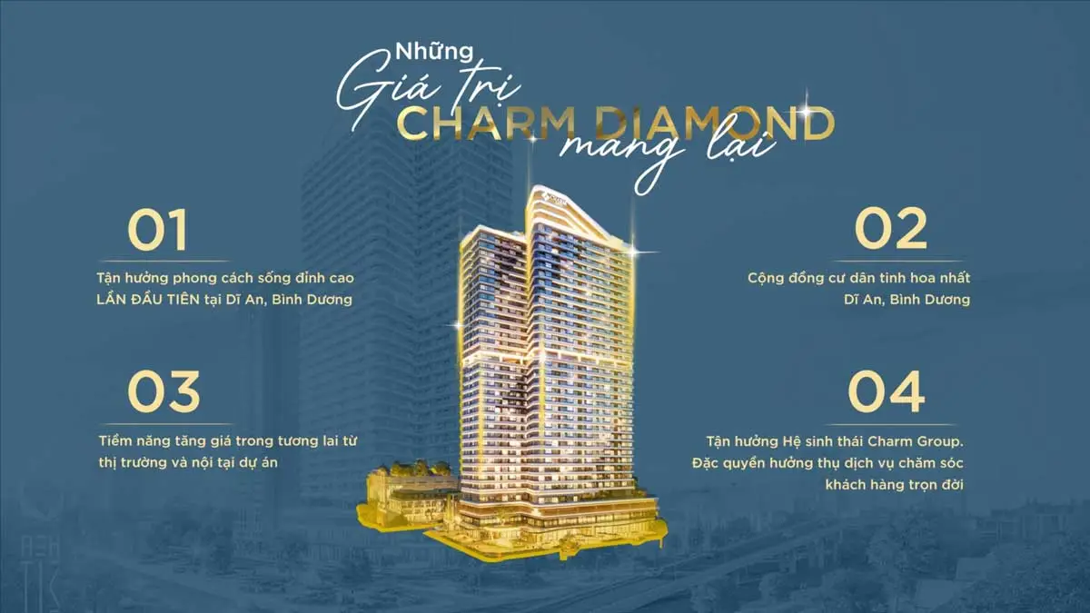 Charm Diamond City 7 Giá trị mà Charm Diamond mang lại