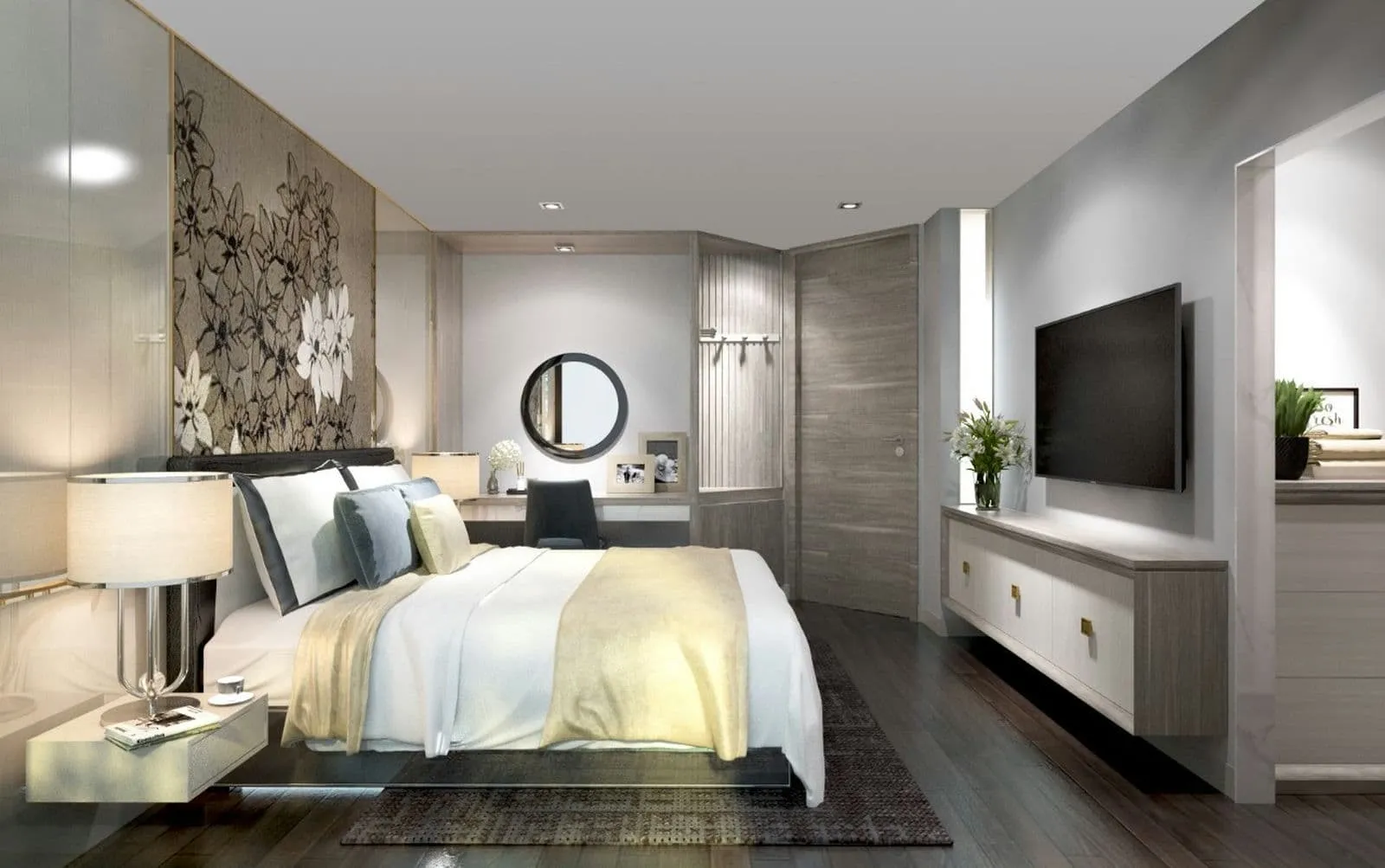 The Forest Gem Bình Thạnh 33 Phòng ngủ lớn Căn hộ The Forest Gem Bình Thạnh