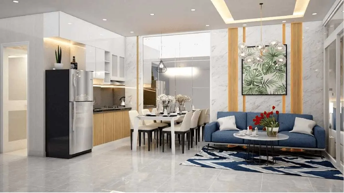 Ventoso Tower 14 Bàn ăn Phòng khách Căn hộ Ventoso Tower Dĩ An Bình Dương