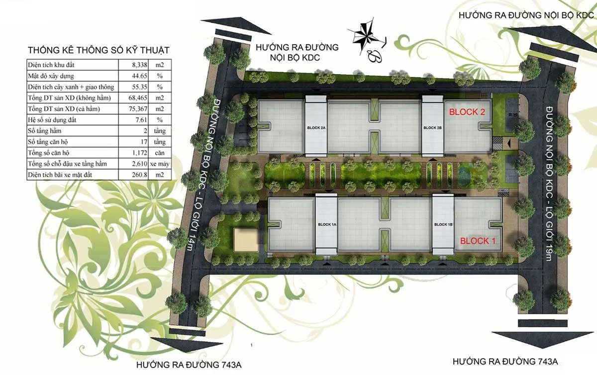 Ventoso Tower 6 Mặt bằng Tổng thể Dự án Căn hộ Ventoso Tower Dĩ An Bình Dương