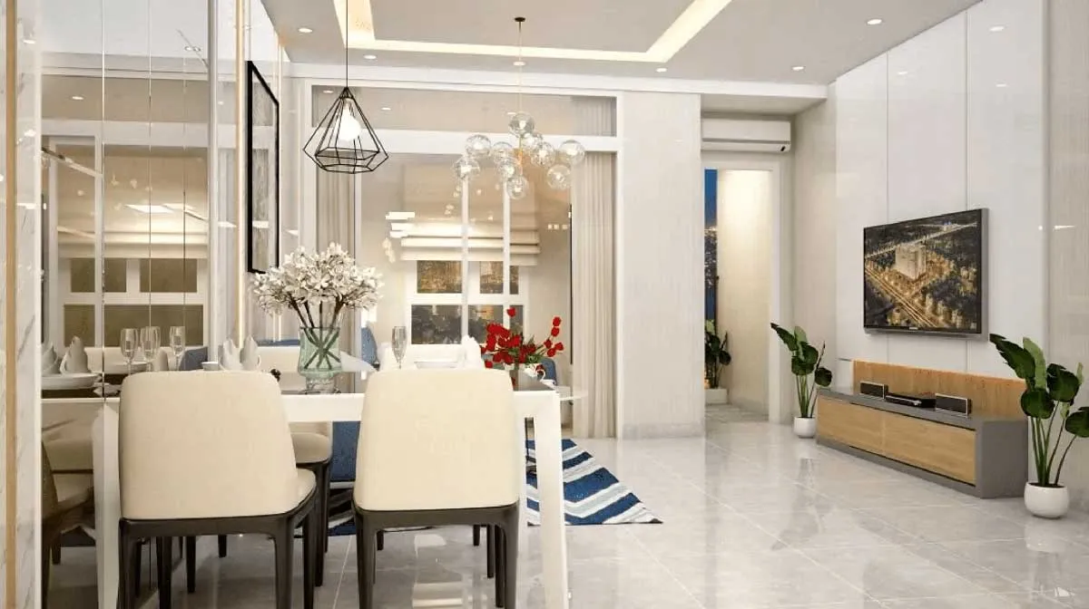 Ventoso Tower 12 Kệ Tivi Căn hộ Ventoso Tower Dĩ An Bình Dương