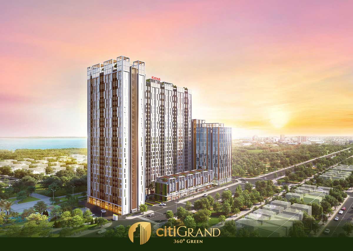 Phối cảnh Tổng thể Dự án Căn hộ CitiGrand Quận 2