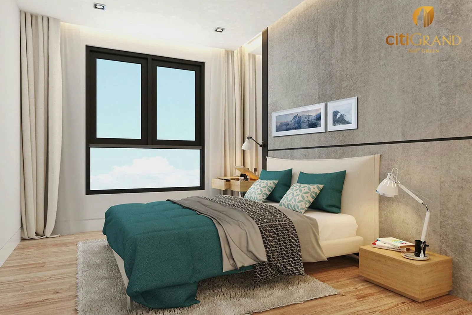 CITIGRAND QUẬN 2 34 Phòng ngủ nhỏ Căn hộ Citi Grand Quận 2