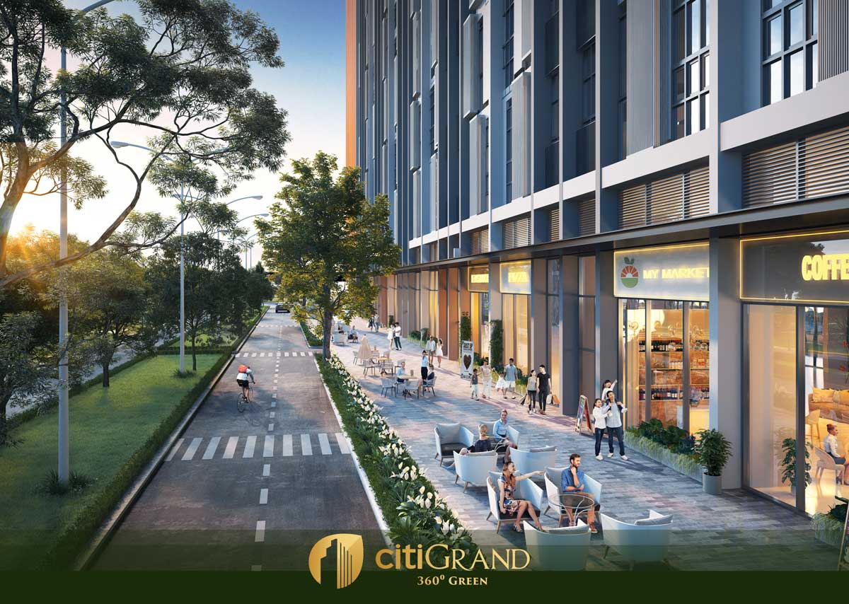 Khu cafe Căn hộ Citigrand Kiến Á