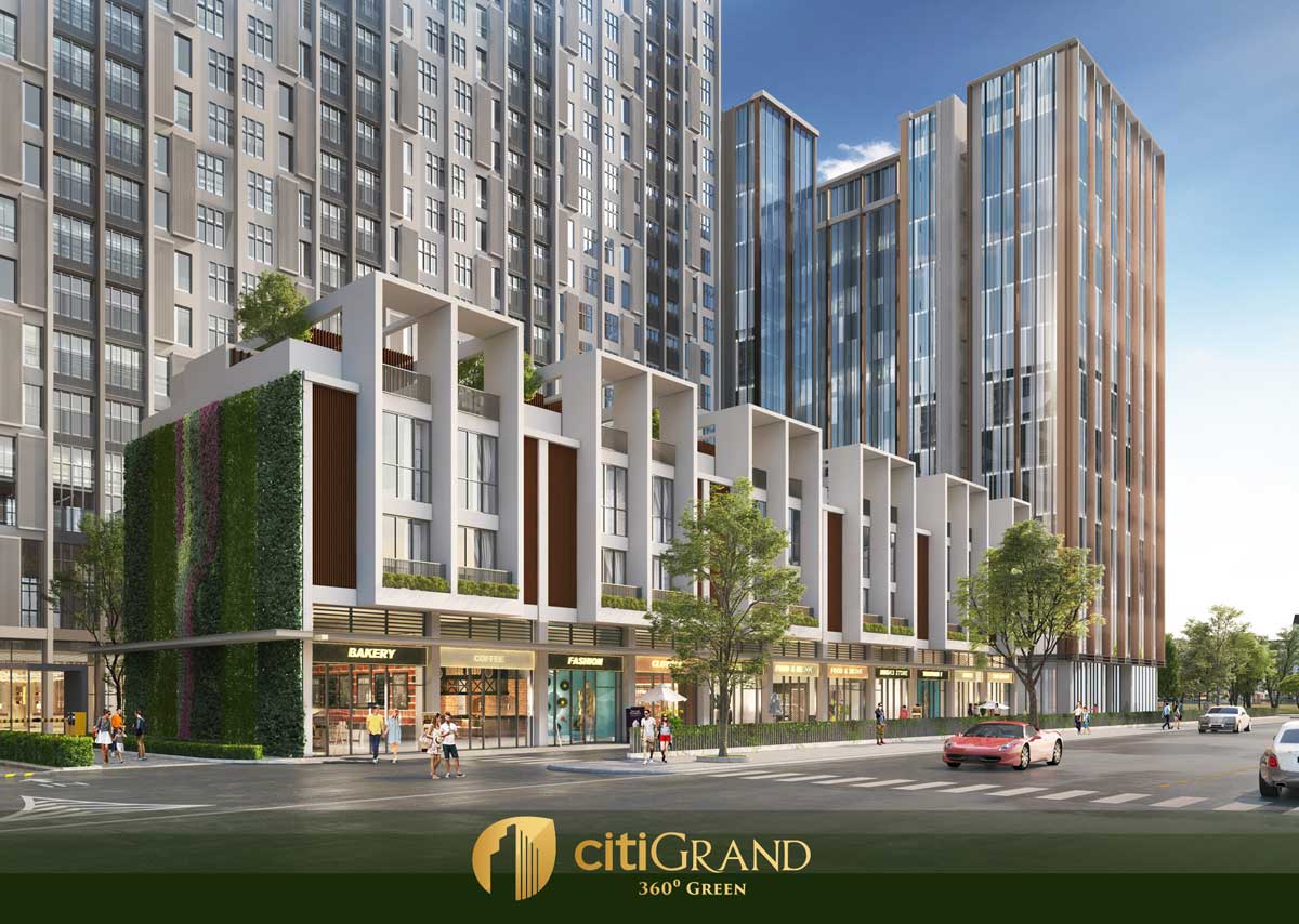 Khu Trung tâm thương mại tại Dự án Căn hộ Citigrand Kiến Á