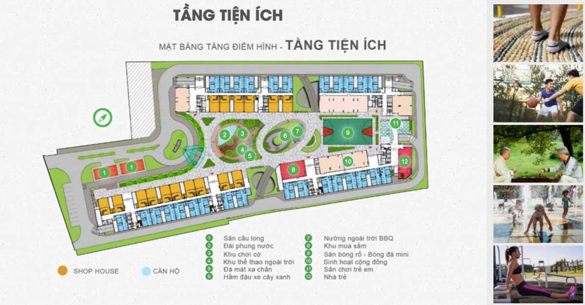 Tiện ích Nội khu Dự án Căn hộ An Dân Residence Thủ Đức