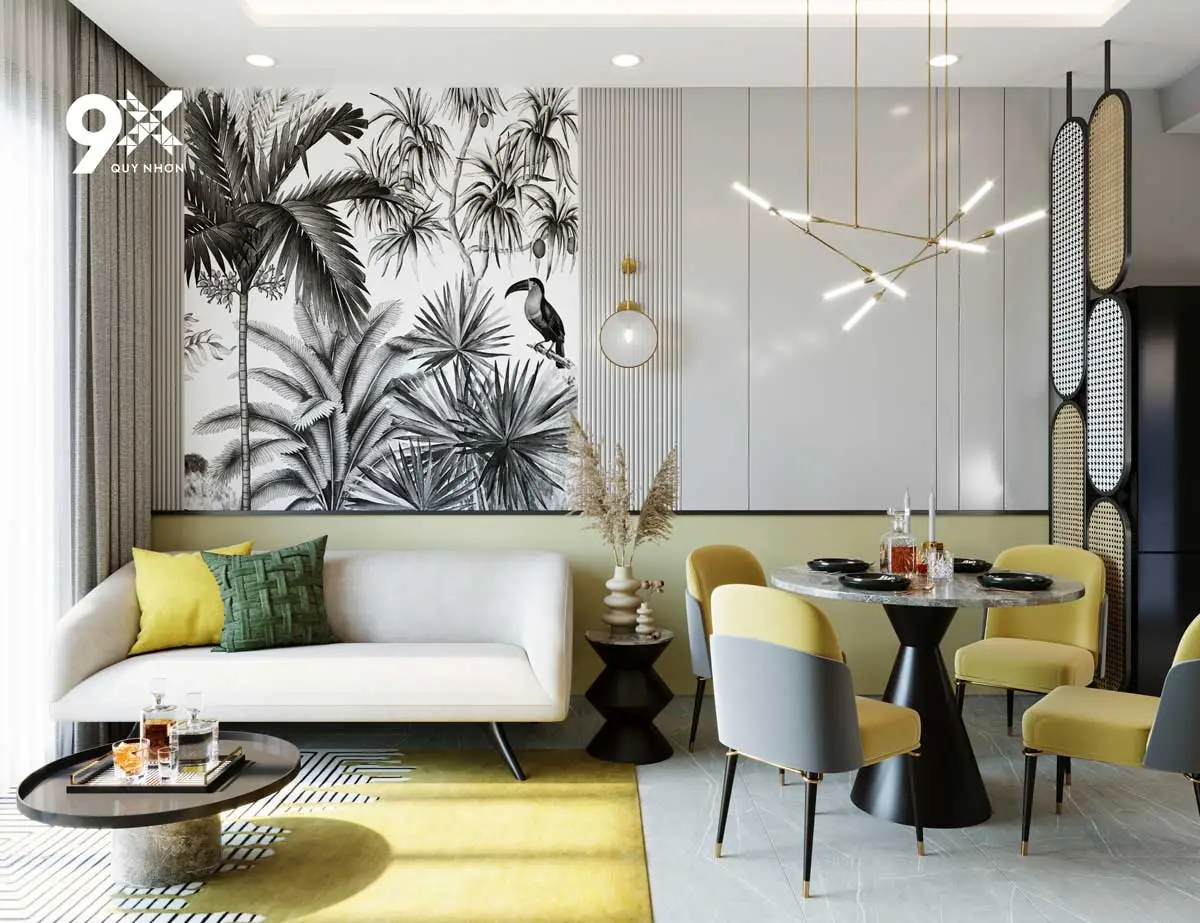 9X Quy Nhơn 25 Sofa Phòng khách Căn hộ 1PN 9X Quy Nhơn