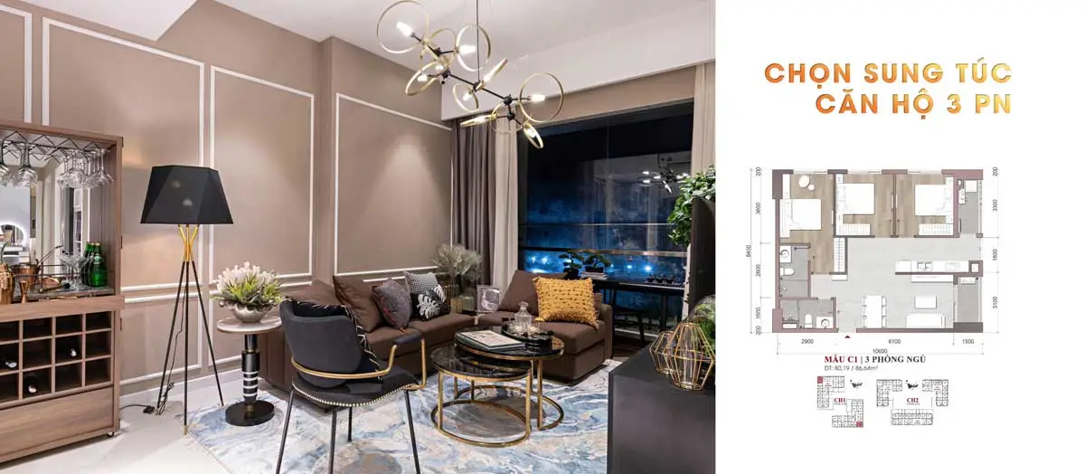 9X Quy Nhơn 24 Căn hộ 3PN 9X Quy Nhơn