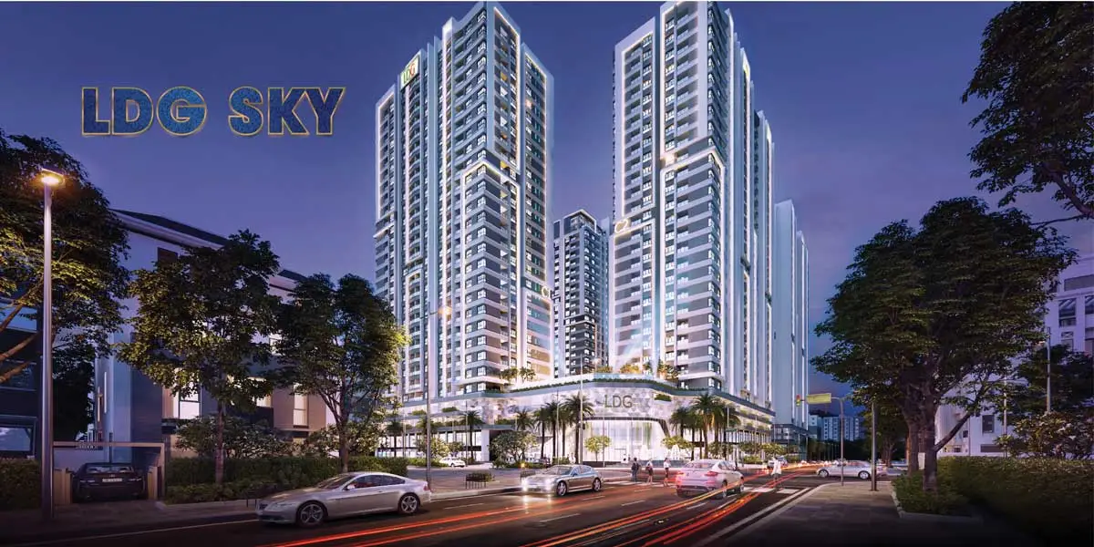 LDG SKY 13 Hệ thống Trung tâm thương mại Dự án Căn hộ LDG Sky