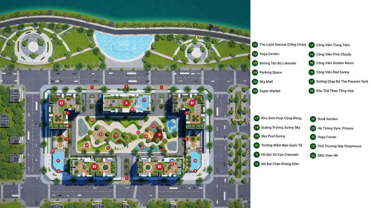 LDG SKY 12 23 tiện ích Nội khu đặc quyền tại Dự án Căn hộ LDG Sky Dĩ An Bình Dương