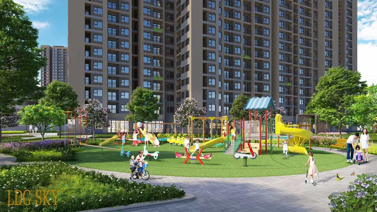 LDG SKY 18 Khu vui chơi trẻ em ngoài trời tại LDG Sky