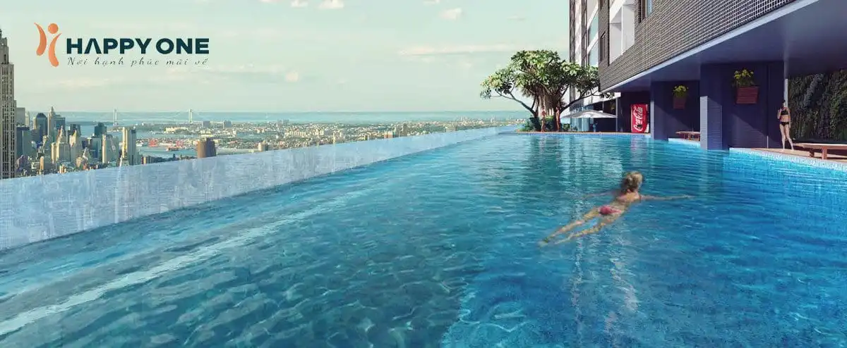 HAPPY ONE BÌNH DƯƠNG 4 Hồ bơi tràn bờ Căn hộ Chung cư Happy One Bình Dương