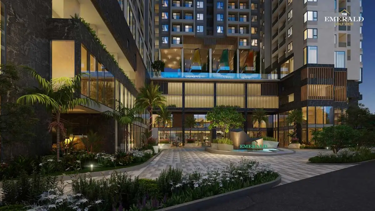 The Emerald Golf View 4 Sảnh sau Dự án The Emerald Golf View