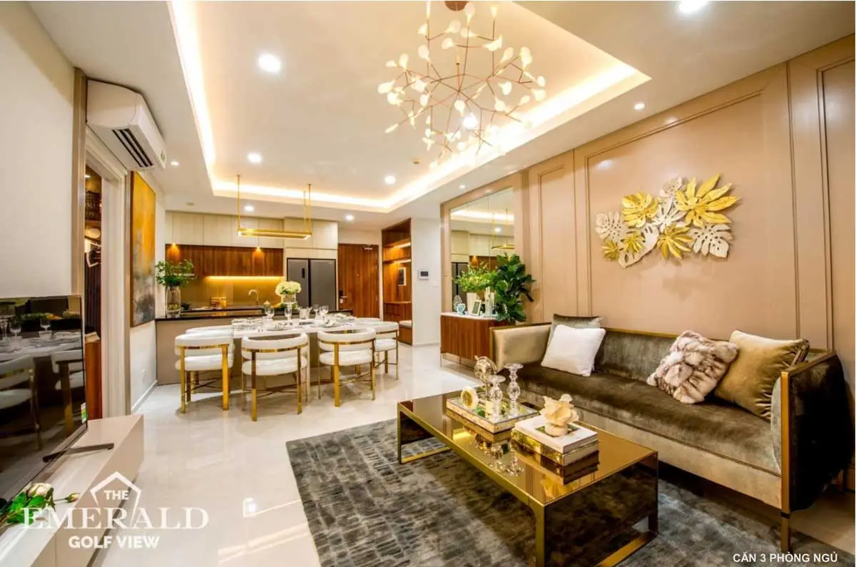 Phòng khách Căn hộ 3 Phòng ngủ Phòng khách Căn hộ 3 Phòng ngủ