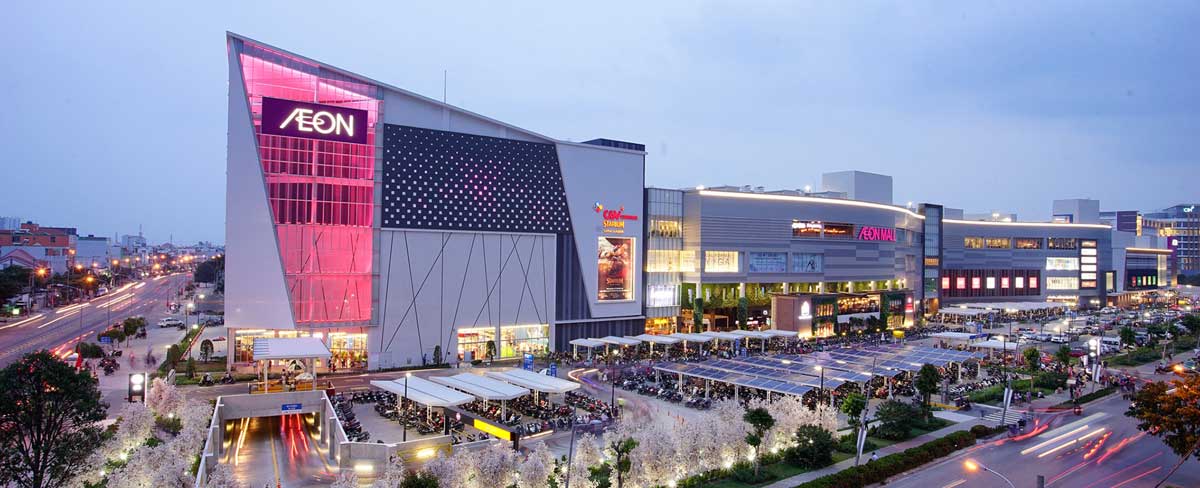 Dự án nằm rất gần với Siêu thị Nhật Bản AEON MALL Bình Dương